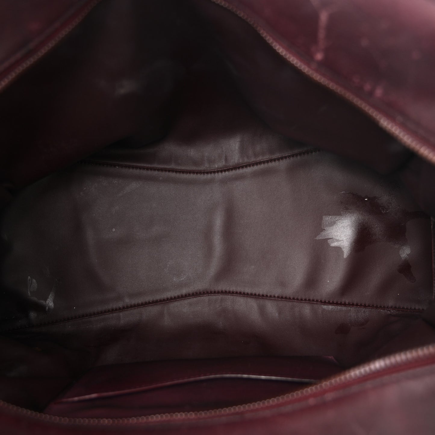 Used Calfskin Rust Hardware Neo Classic City Burgundy