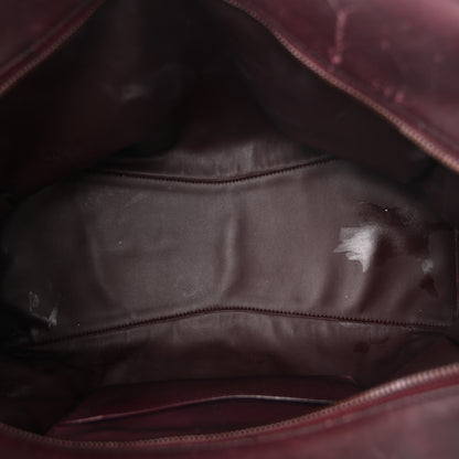 Balenciaga Used Calfskin Rust Hardware Neo Classic City Burgundy 5 of 15