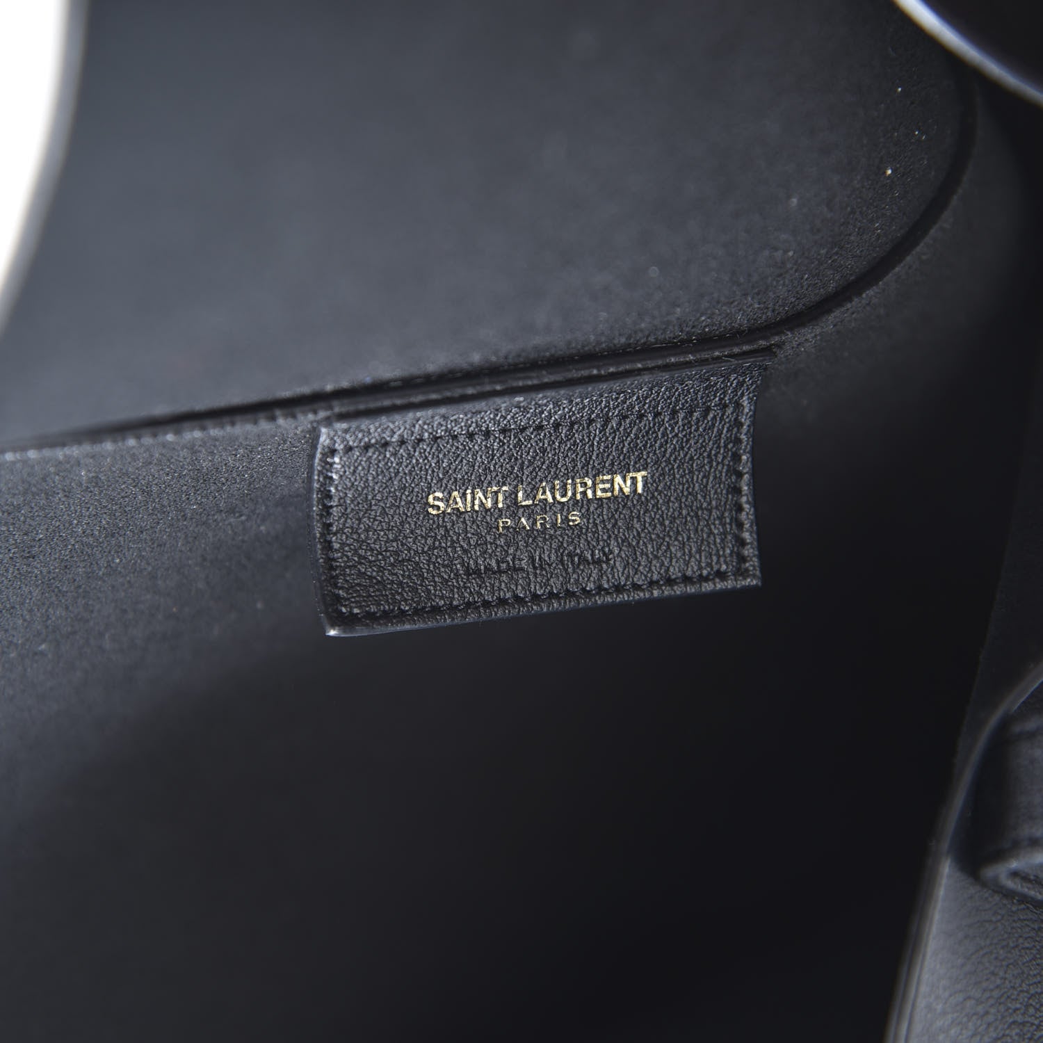 Saint Laurent Calfskin Large Shopping Tote Black 7 of 13