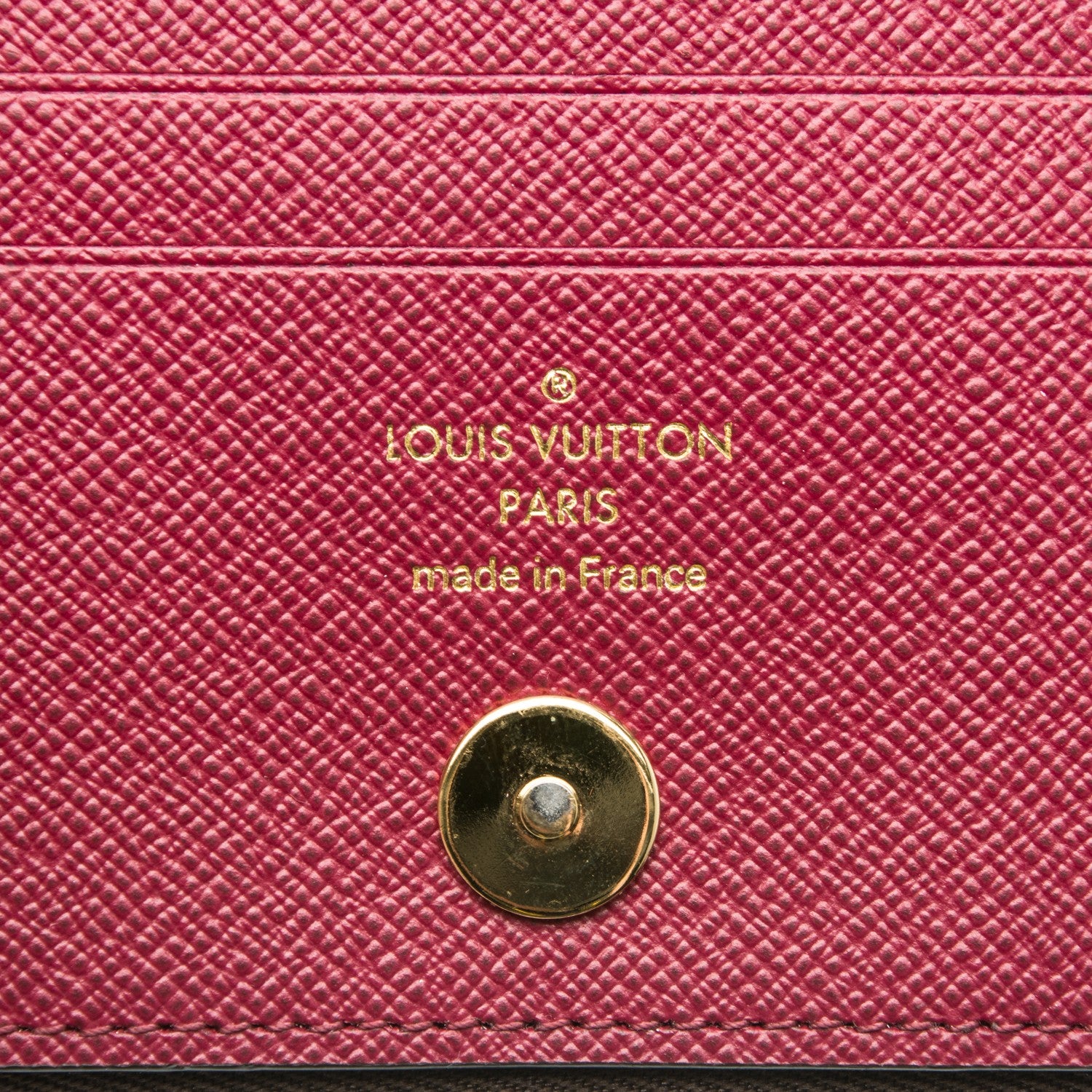 Louis Vuitton Monogram Adele Compact Wallet Fuchsia 6 of 7