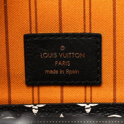 Louis Vuitton Monogram Giant Jungle Neverfull MM Black 8 of 14