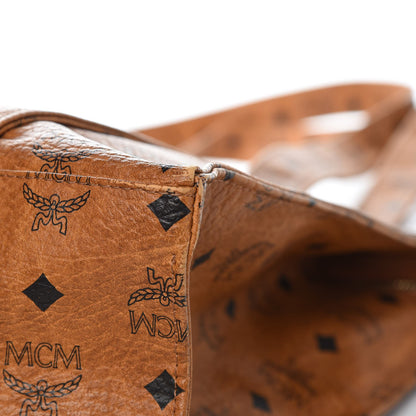 MCM Visetos Shoulder Bag Cognac 11 of 11