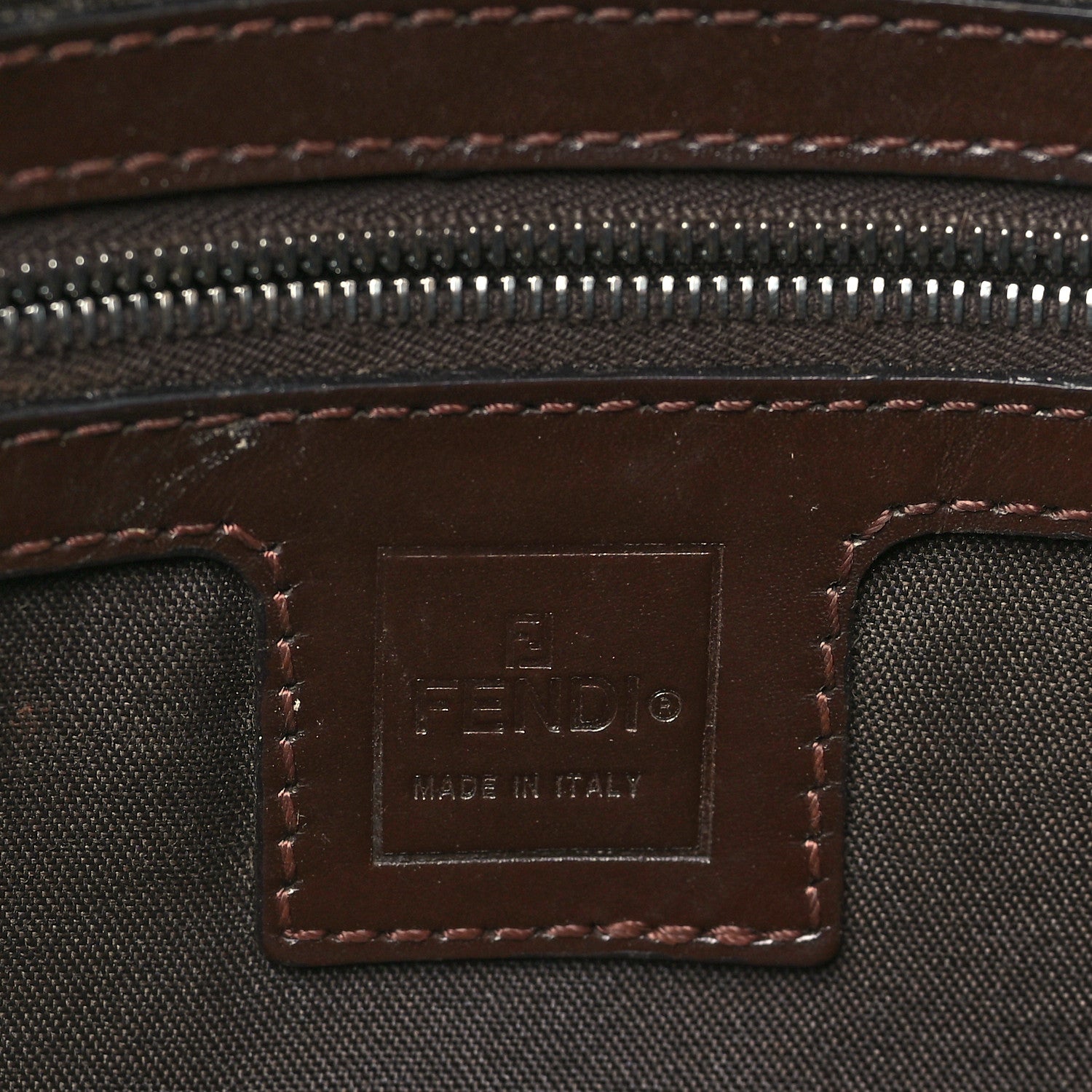 Fendi Zucca Baguette Tobacco 6 of 13