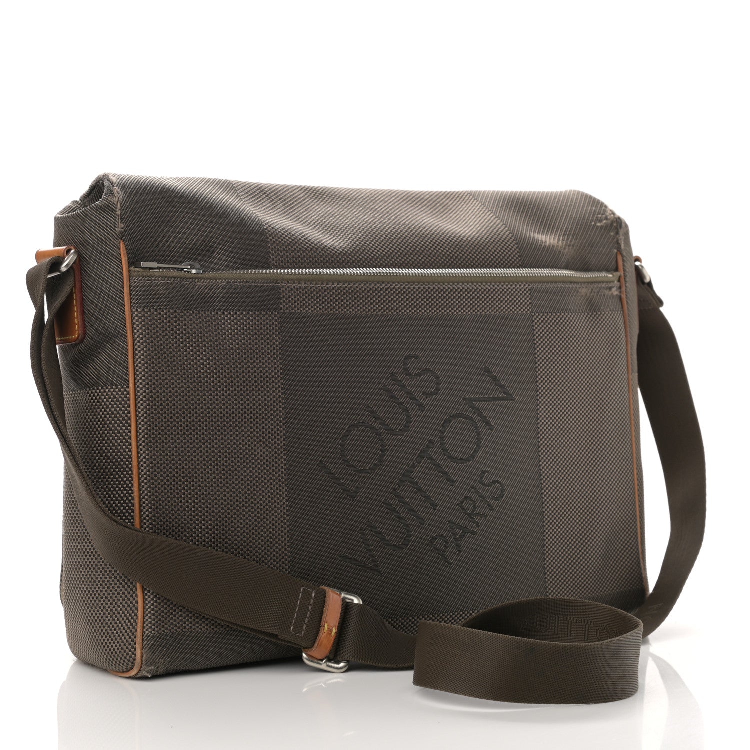 Louis Vuitton Damier Geant Messenger Bag Terre 3 of 13