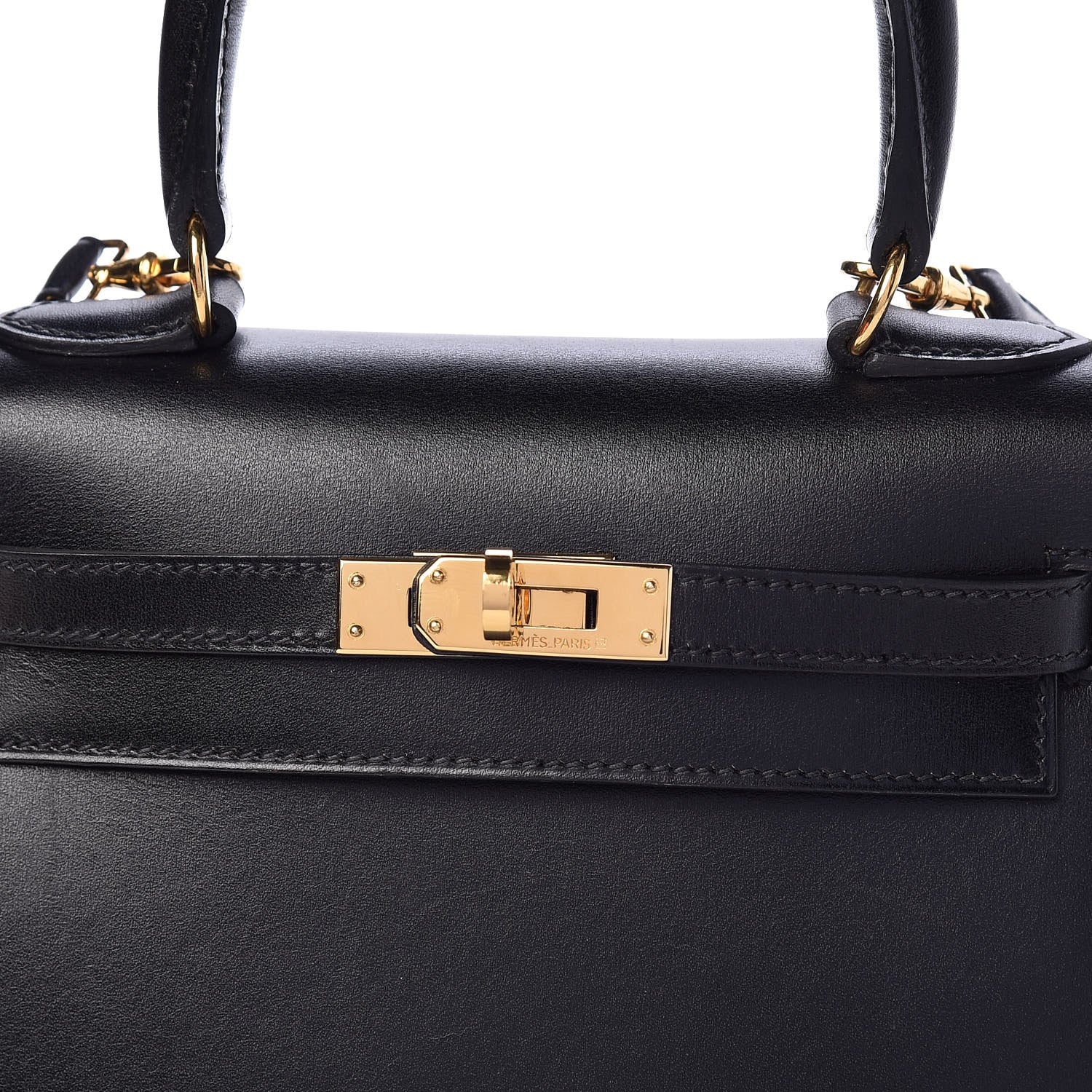 Hermes Box Mini Kelly Sellier 20 Black 10 of 11
