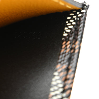 Goyard Goyardine Saint Pierre Card Holder Black 7 of 8