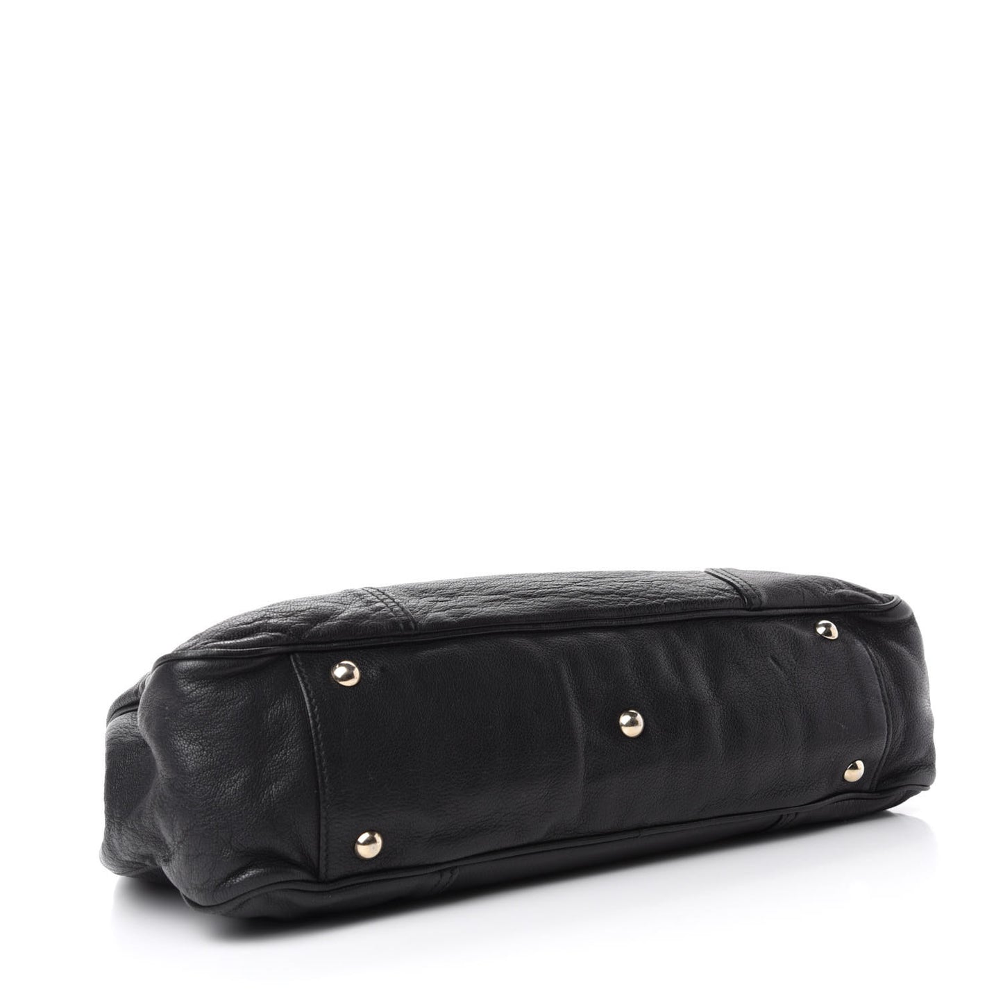Calfskin Medium Princy Tote Black