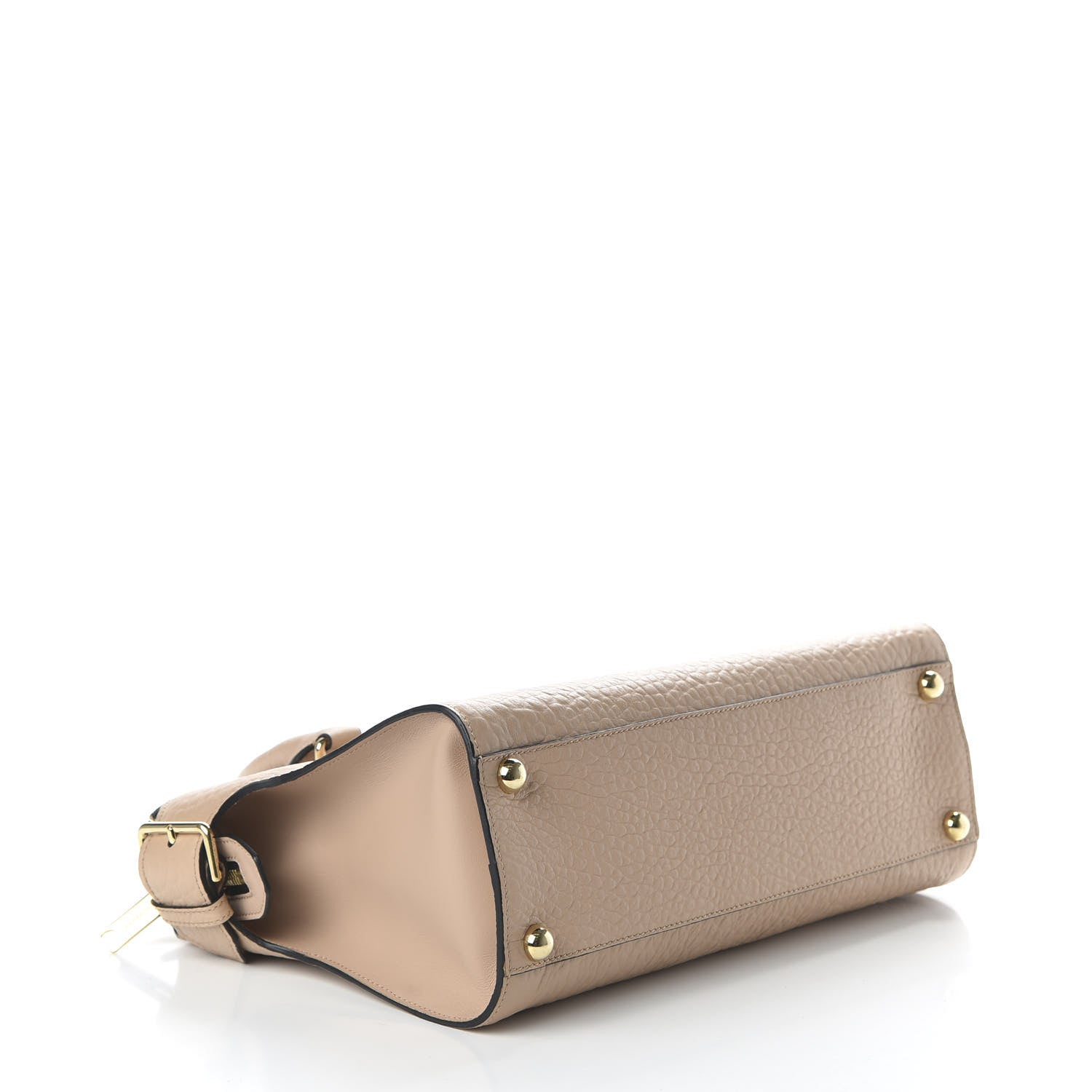 Burberry Signature Grain Medium Clifton Bag Pale Apricot 4 of 9