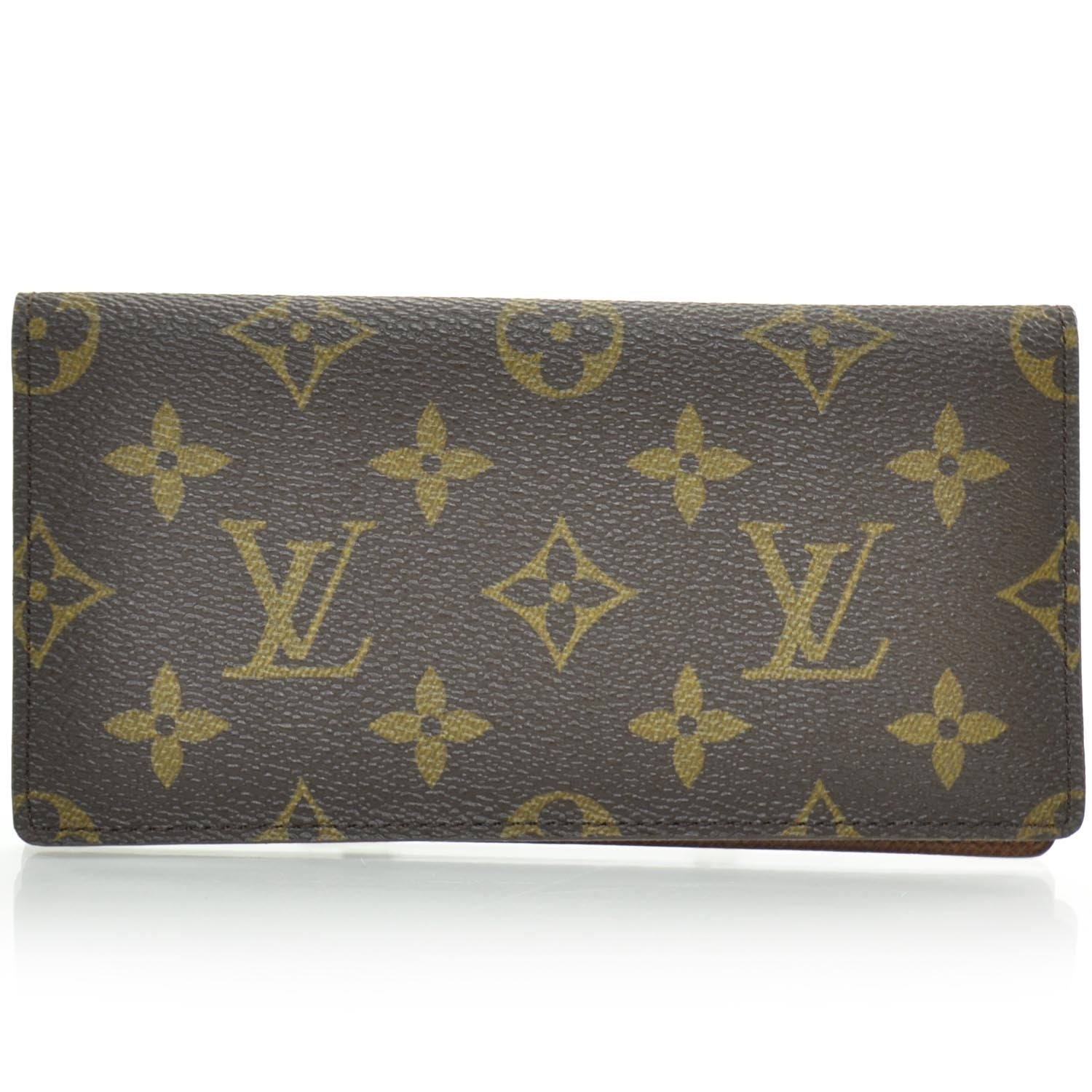 Louis Vuitton Monogram Simple Checkbook Holder Wallet 1 of 7