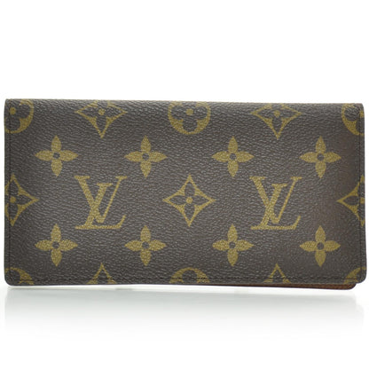 Louis Vuitton Monogram Simple Checkbook Holder Wallet 1 of 7
