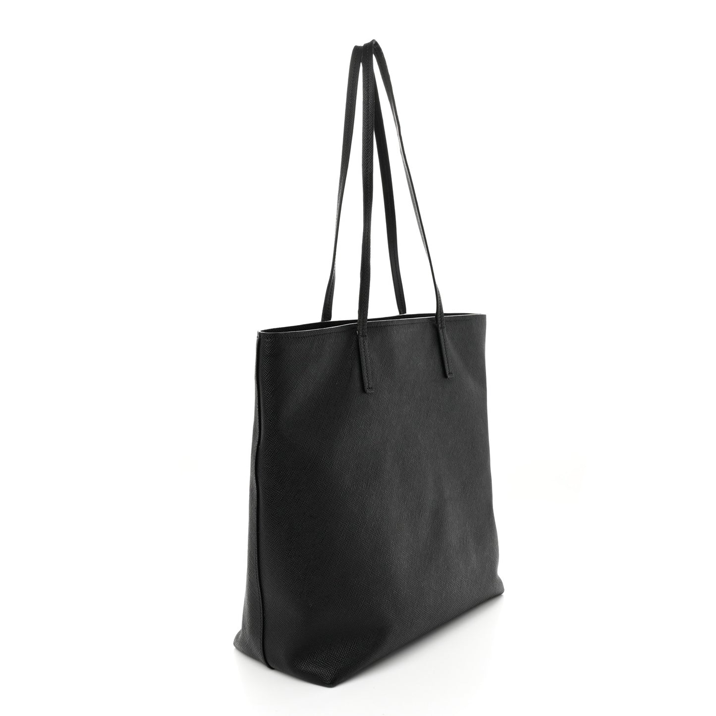 Saffiano Cuir Tote Black