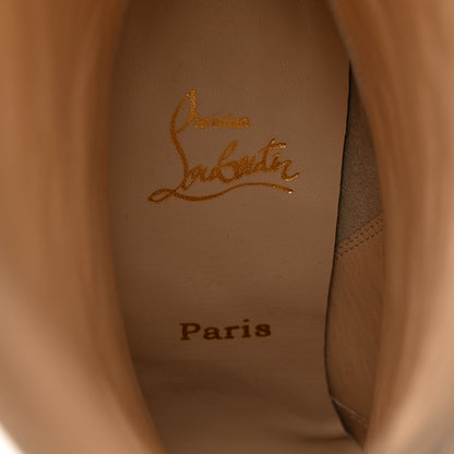 Christian Louboutin Veau Velours Piros 120 Boot 37 Naturale 6 of 8