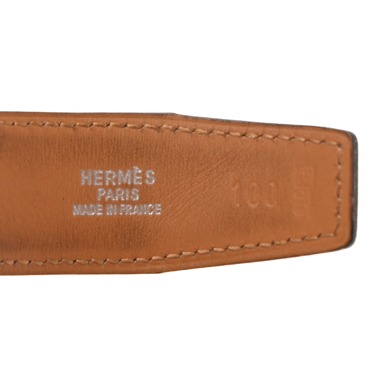 Box 32mm Stirrup Belt 100 Chocolate