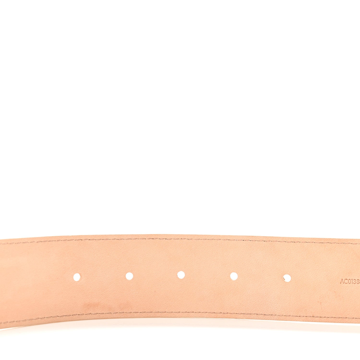 Louis Vuitton Damier Azur 40mm LV Initiales Belt 85 34 6 of 7
