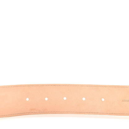 Louis Vuitton Damier Azur 40mm LV Initiales Belt 85 34 6 of 7