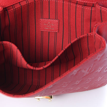 Louis Vuitton Empreinte Pochette Metis Scarlet 4 of 8
