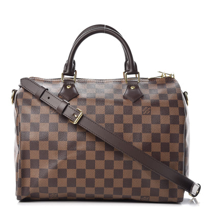 Louis Vuitton Damier Ebene Speedy Bandouliere 30 1 of 8