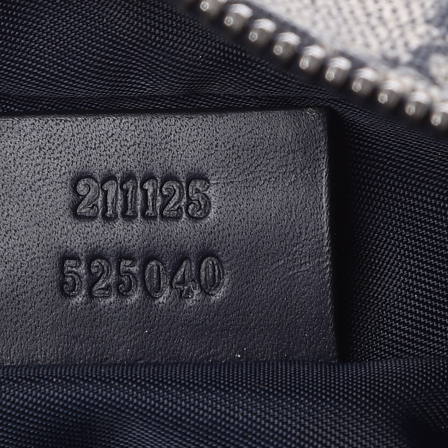 Gucci GG Plus Monogram Toiletry Case Navy 8 of 11