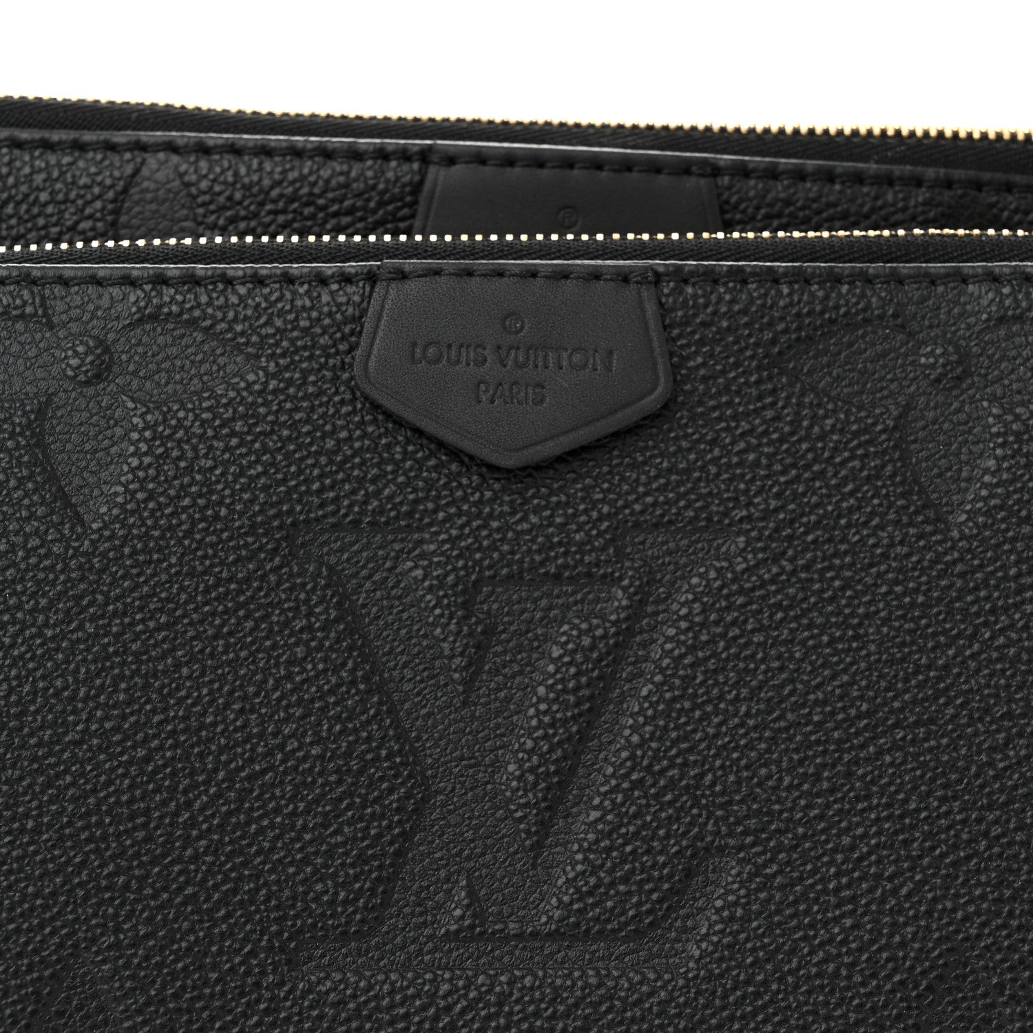 Louis Vuitton Empreinte Monogram Giant Multi Pochette Accessories Black 8 of 11