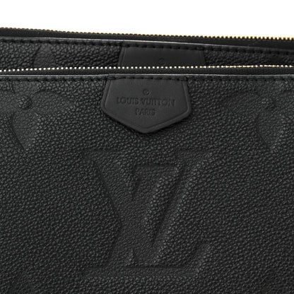 Louis Vuitton Empreinte Monogram Giant Multi Pochette Accessories Black 8 of 11