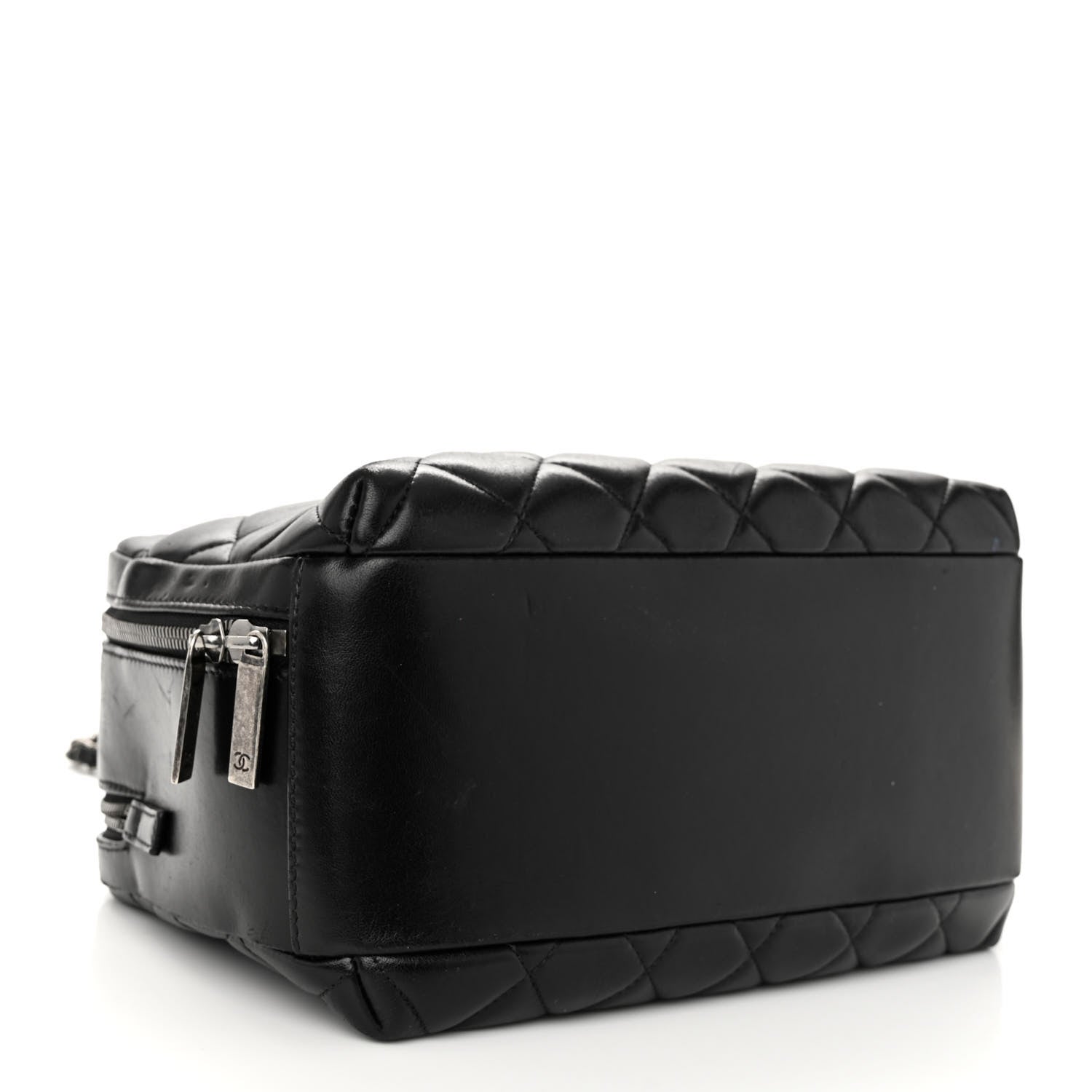 Chanel Lambskin Quilted Medium Trendy CC Bowling Bag Black 4 of 13