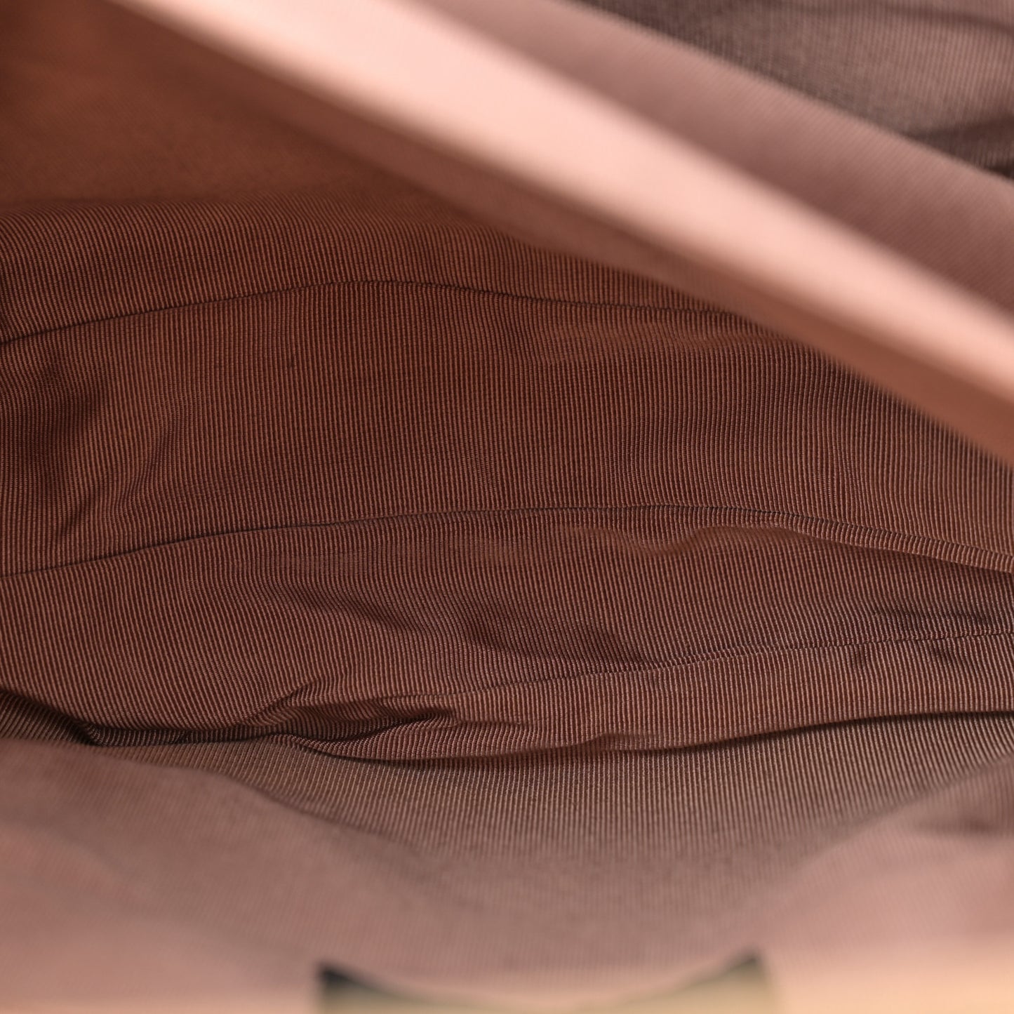Suede Chocolate Bar Mademoiselle Flap Beige