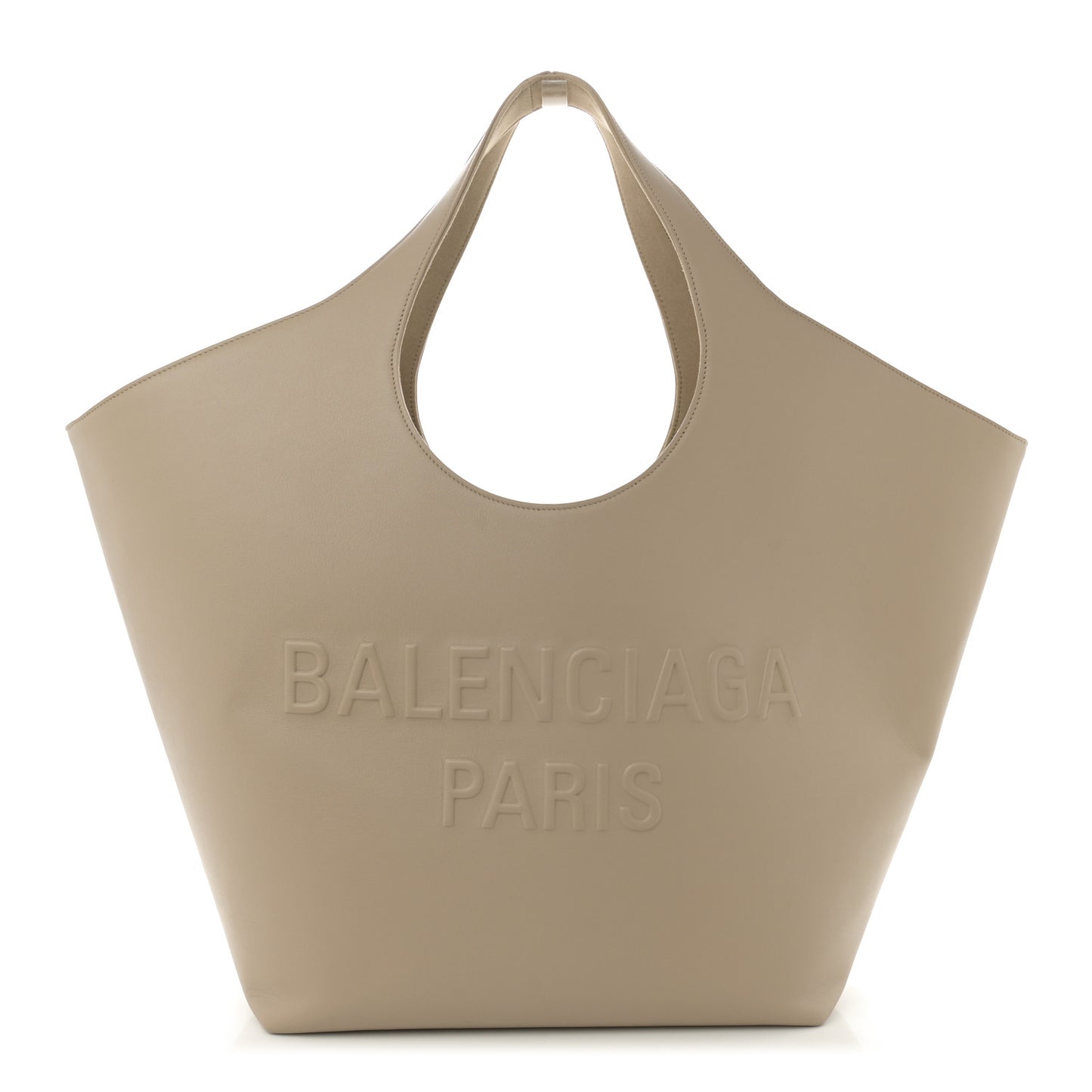 Smooth Calfskin Mary Kate Tote Taupe