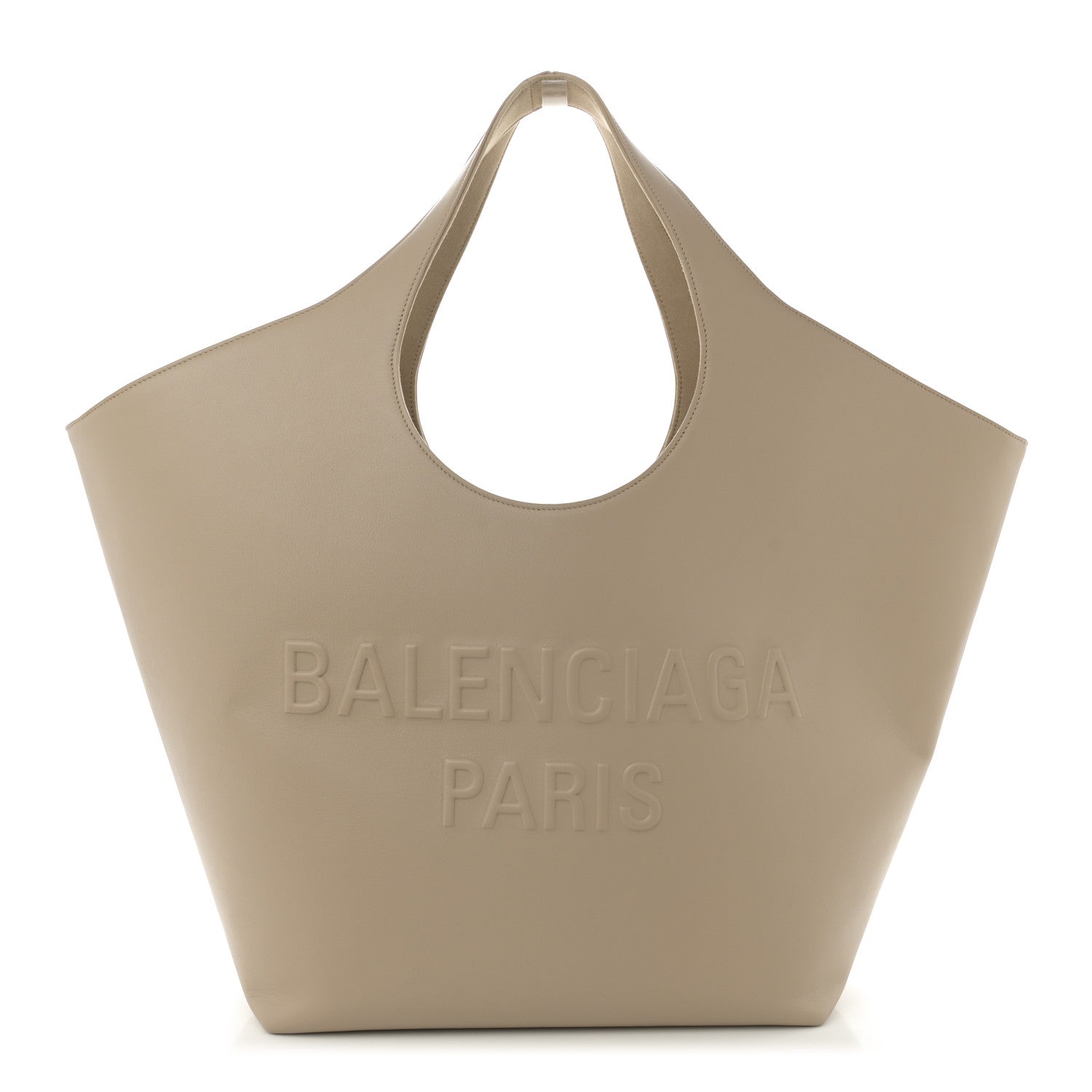 Balenciaga Smooth Calfskin Mary Kate Tote Taupe 1 of 13