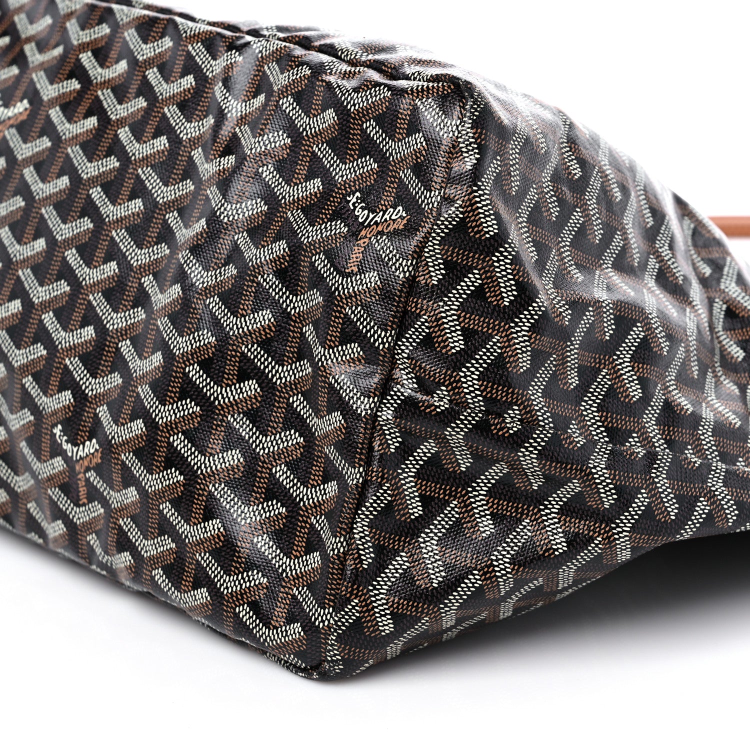 Goyard Goyardine Saint Louis GM Black Gold 9 of 12