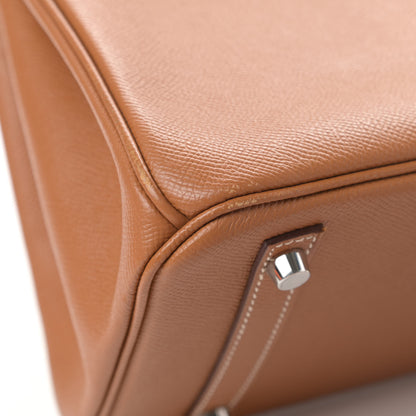 Hermes Epsom Birkin 30 Gold 9 of 22