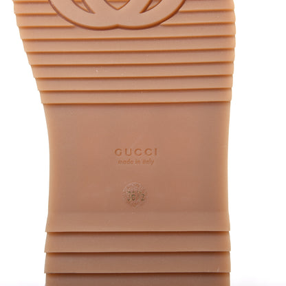 Gucci Canvas GG Monogram Angelina Platform Slide Sandals 36.5 Beige Ruggine 8 of 10