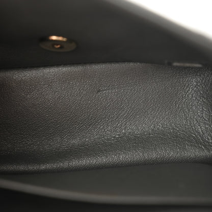 Chanel Lambskin Quilted Mini Square Flap Dark Grey 5 of 11
