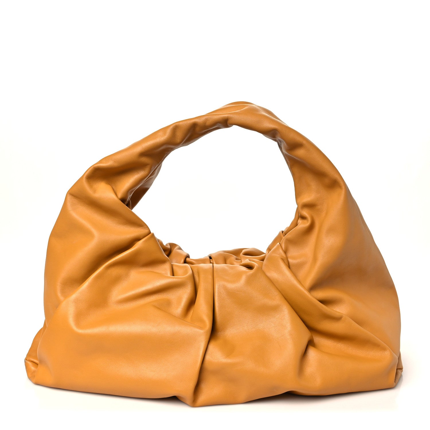 Bottega Veneta Smooth Butter Calfskin Large The Shoulder Pouch Butterscotch 1 of 9