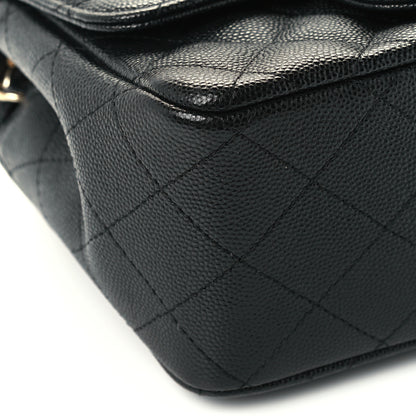 Chanel Caviar Quilted Mini Square Flap Black 9 of 10