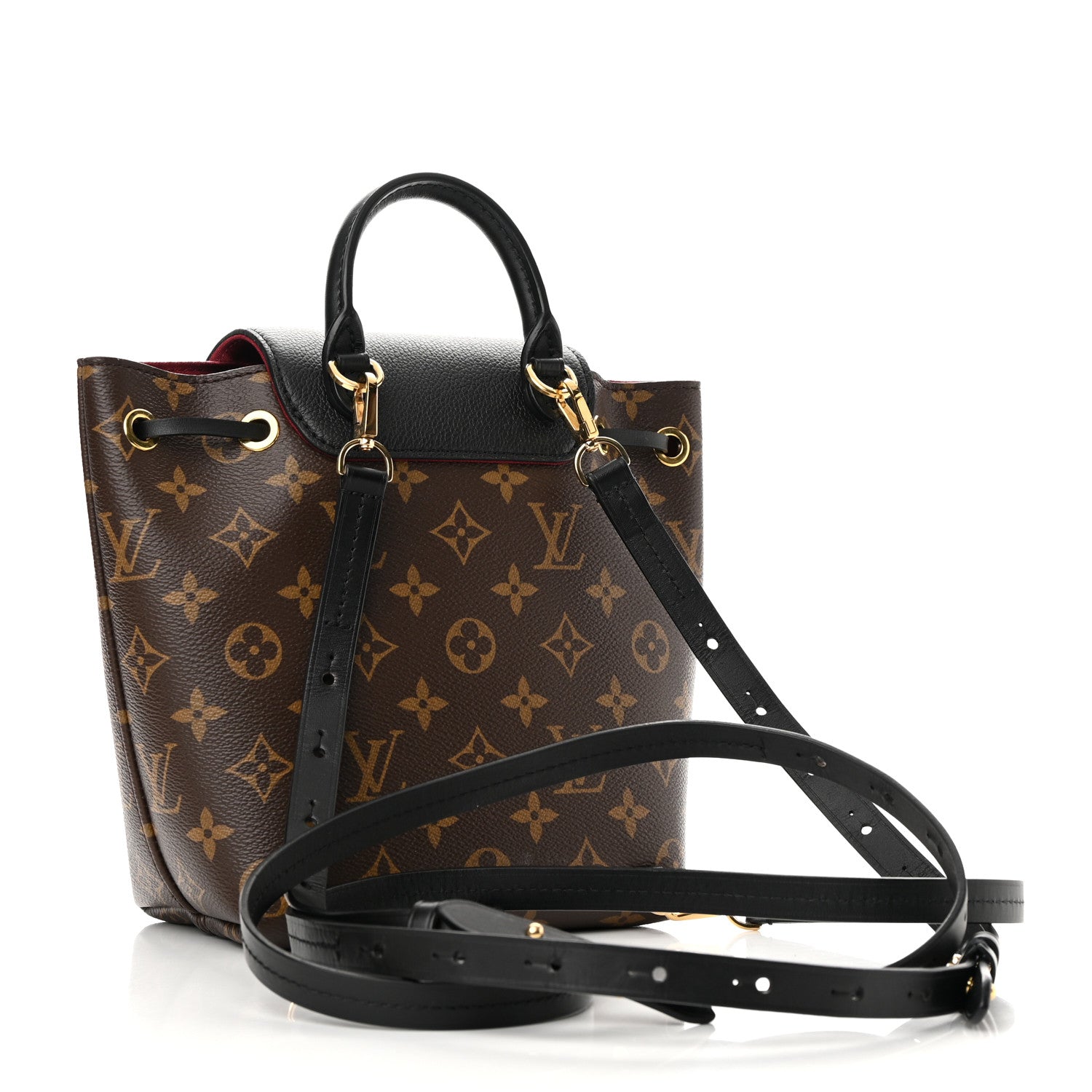 Louis Vuitton Monogram BB Montsouris NM Backpack Black 3 of 12