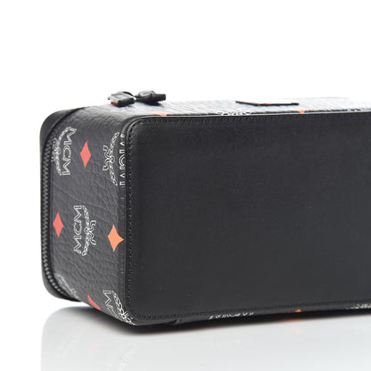 MCM Skyoptic Visetos Mini Rockstar Vanity Case Spectrum Diamond Black 9 of 10