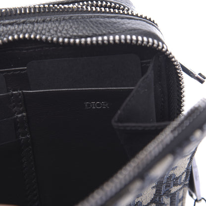 Christian Dior Oblique Pouch Navy Blue 7 of 12