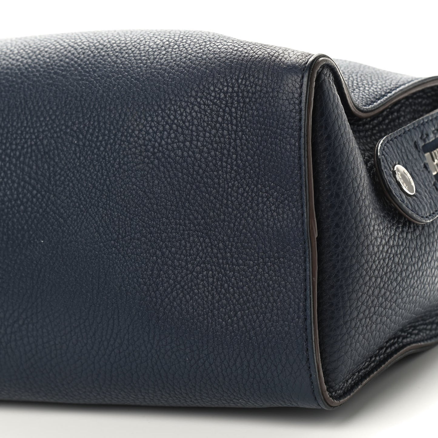 Cuoio Romano Selleria Lei Boston Tote Night Blue