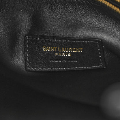 Saint Laurent Smooth Calfskin Large Le 5 A 7 Soft Hobo Black 6 of 12