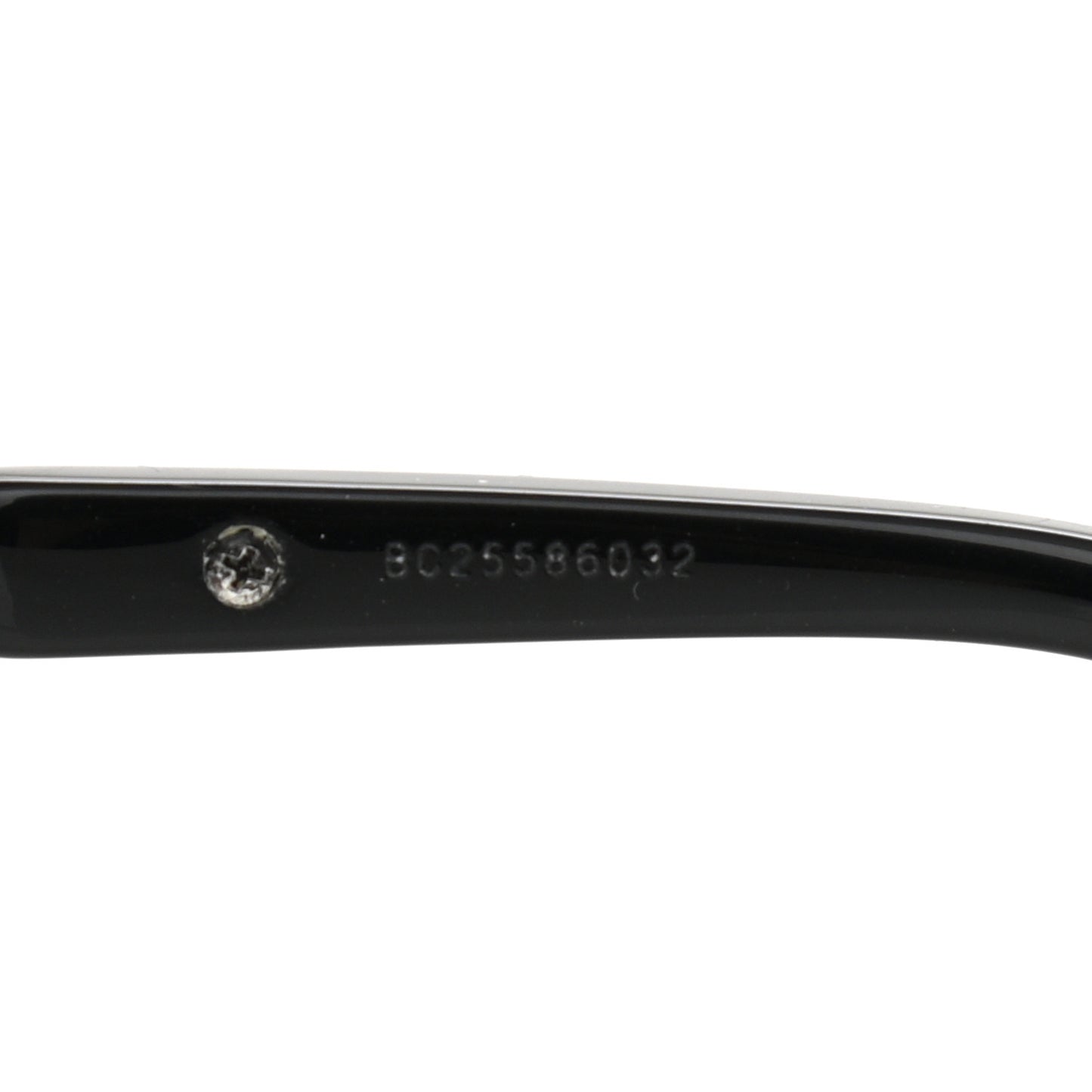 Acetate CC Sunglasses 5436-Q-A Black