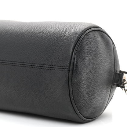 Christian Dior HOMME Grained Calfskin Mens Roller Pouch Black 9 of 9