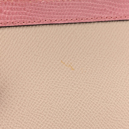 Dolce & Gabbana Lizard Calfskin Embossed Medium Miss Sicily Satchel Pink Beige 10 of 11