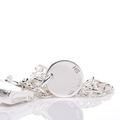 Hermes Sterling Silver Mini Birkin Amulette Bracelet SH 7 of 7