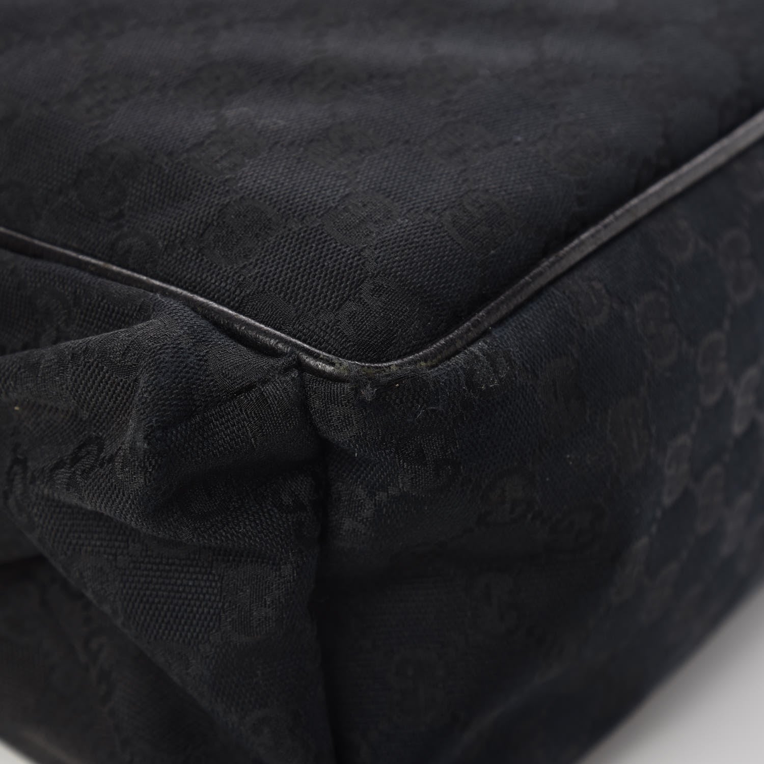 Gucci Monogram Large Diaper Bag Black 7 of 18