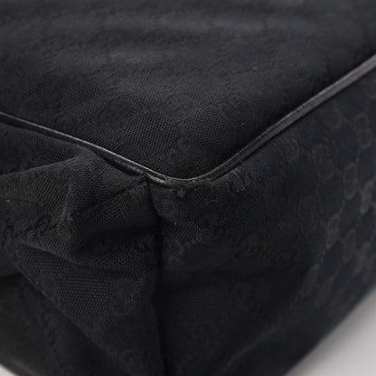 Gucci Monogram Large Diaper Bag Black 7 of 18