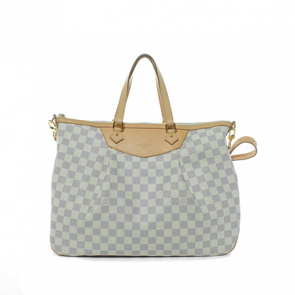 Louis Vuitton Damier Azur Siracusa GM 1 of 9