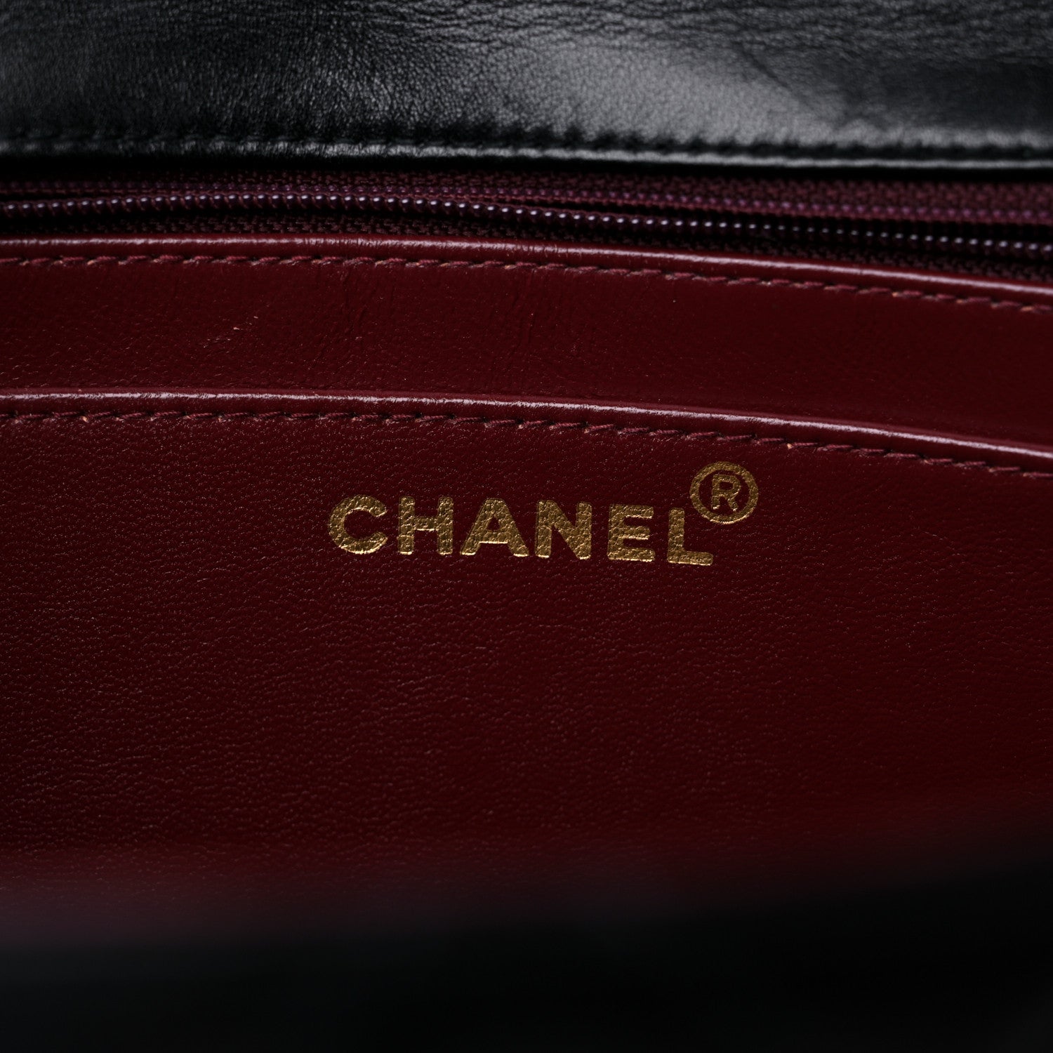 Chanel Lambskin Quilted XL Jumbo Single Flap Black 6 of 16