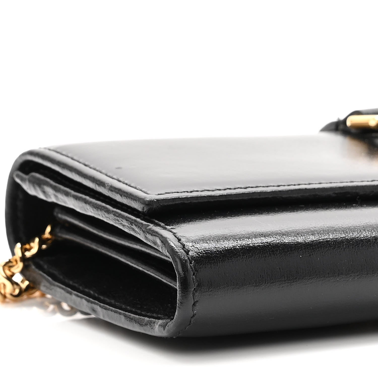 Gucci Calfskin Jackie 1961 Chain Wallet Black 8 of 9