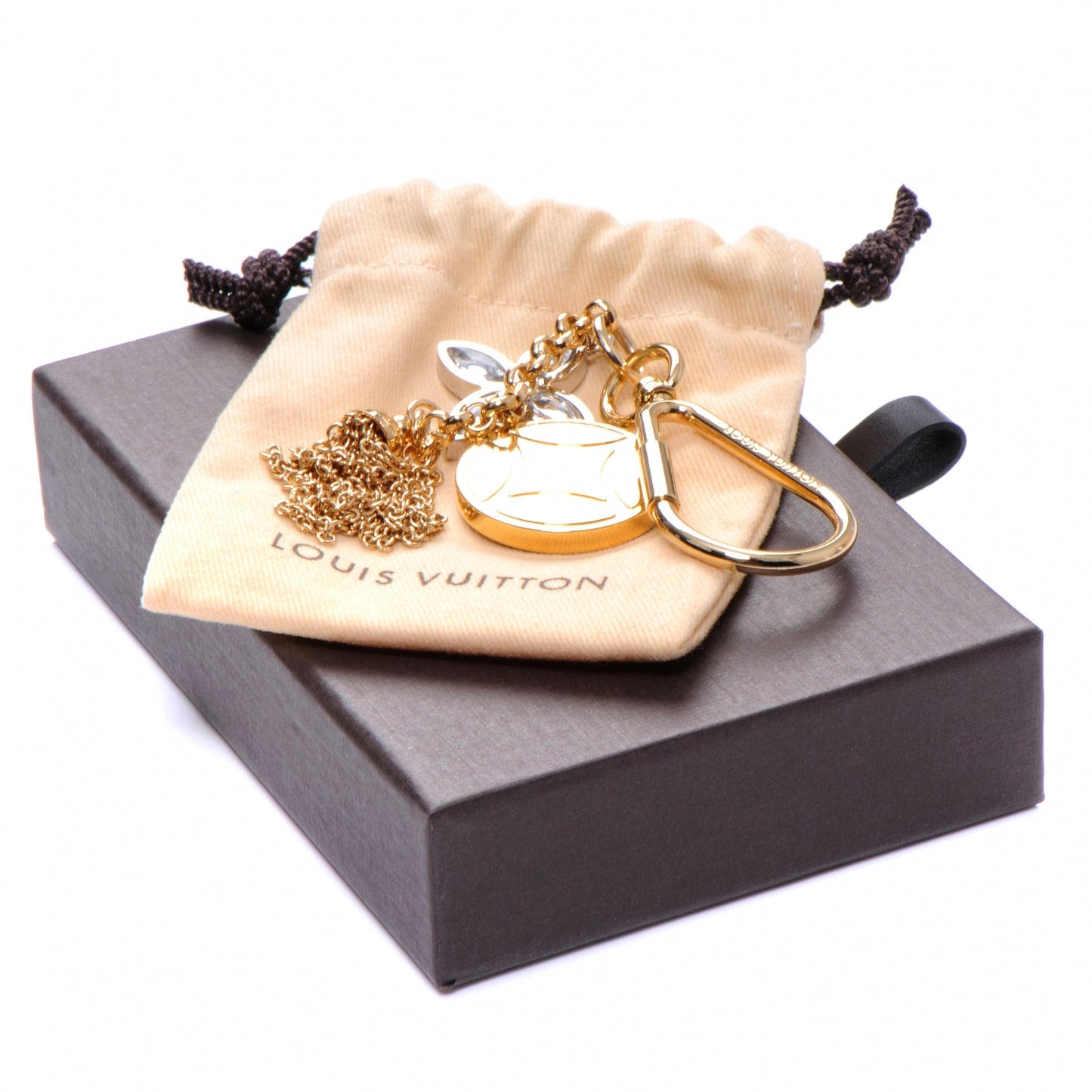 Ice Flower Key Charm