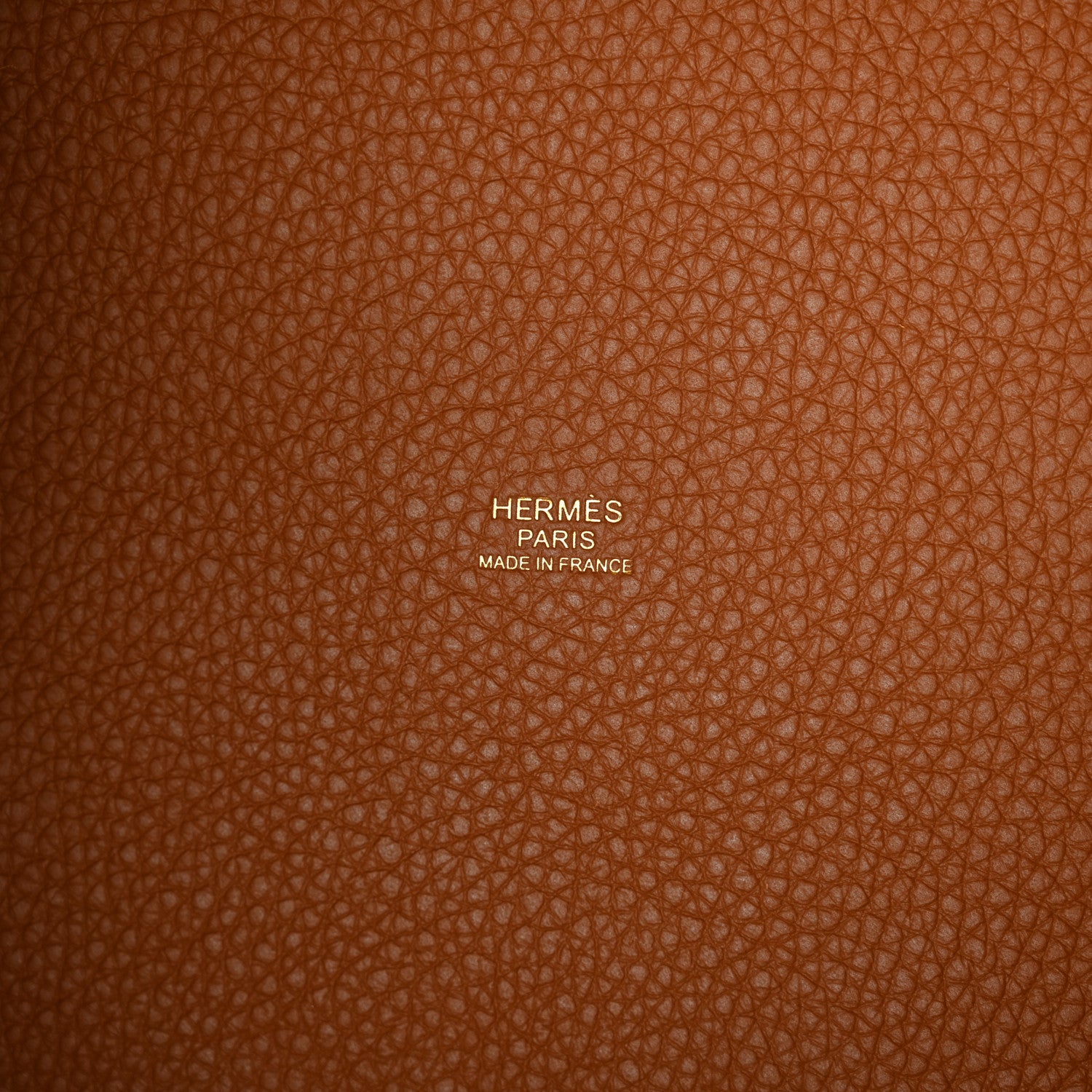 Hermes Taurillon Clemence Picotin Lock 22 MM Gold 6 of 12